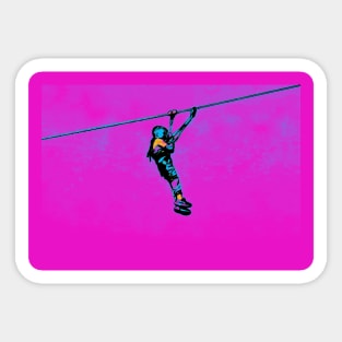 My First Zipline Ride!- Ziplining Sticker